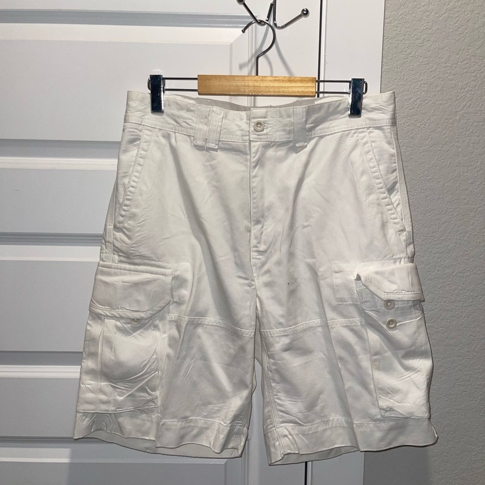 Polo Ralph Lauren men cotton twill relaxed fit cargo shorts Sz 34 - Picture 3 of 11